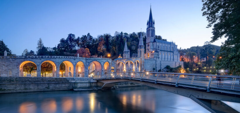 Sanctuary-of-Our-Lady-of-Lourdes-in-France